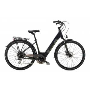 CICLO ELETTRICO DONNA 28 TELAIO 42 ALLUMINIO 8 VELOCITA' *NERO OPACO* - WORLD DIMENSION Aster Lady