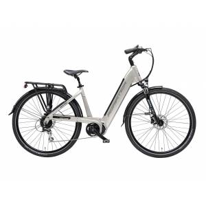 CICLO ELETTRICO DONNA 28 TELAIO 45 ALLUMINIO 8 VELOCITA' *GRIGIO OPACO* - ADRIATICA 3 King Lady