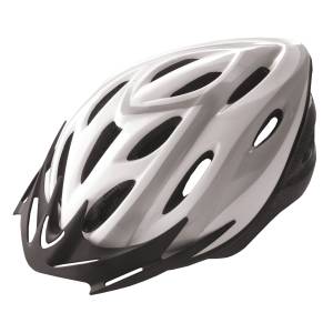 CASCO CICLO RIDER Tg.L *ARGENTO*