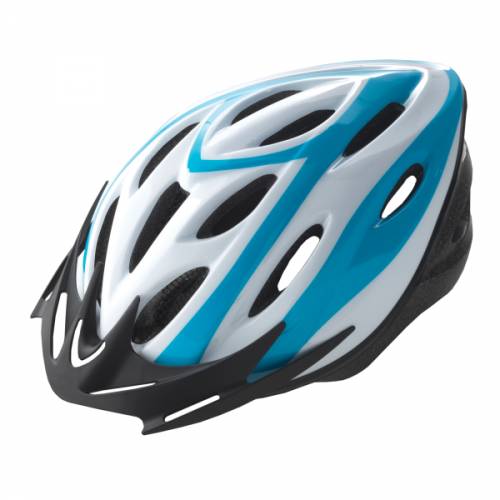 CASCO CICLO RIDER Tg.L *BIANCOBLU*