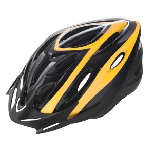 CASCO CICLO RIDER Tg.L *NEROGIALLO*