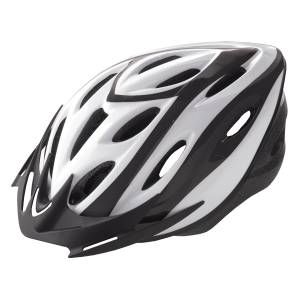 CASCO CICLO RIDER Tg.M *BIANCONERO*