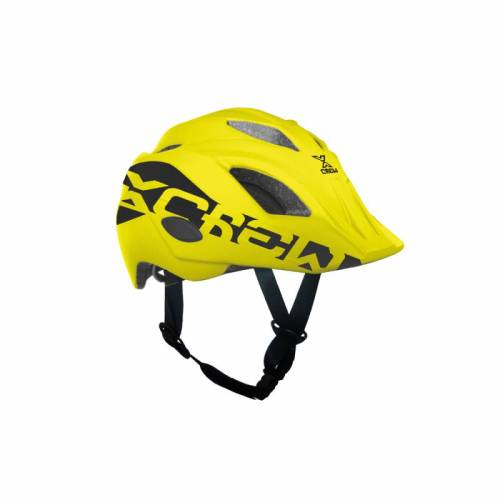 CASCO CICLO Tg.M (52-56) *GIALLO* - MVTEK X-Crew