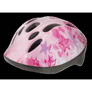 CASCO CICLO Tg.XS (48-52) *ROSA* - BONIN "Stars"