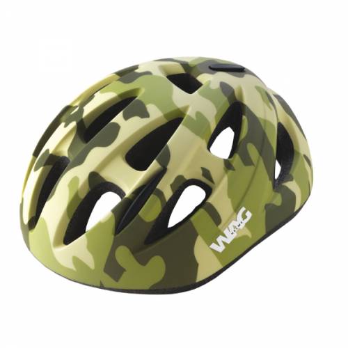 CASCO CICLO Tg.XS (48-52) *VERDE MIMETICO* - WAG SKY KID