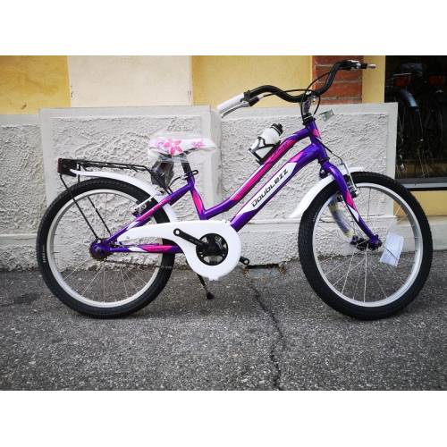 CICLO 20 MTB FEMMINA TELAIO 28 ACCIAIO 1 VELOCITA' *VIOLA FUXIA* -  DOUBLEZZ Lincy