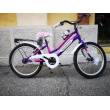 CICLO 20 MTB FEMMINA TELAIO 28 ACCIAIO 1 VELOCITA' *VIOLA FUXIA* -  DOUBLEZZ Lincy