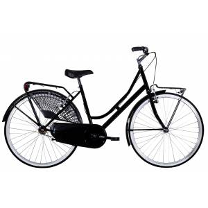 CICLO 26 OLANDA DONNA TELAIO 45 ACCIAIO 1 VELOCITA' FRENI V-BRAKE *NERO* - DOUBLEZZ Olanda