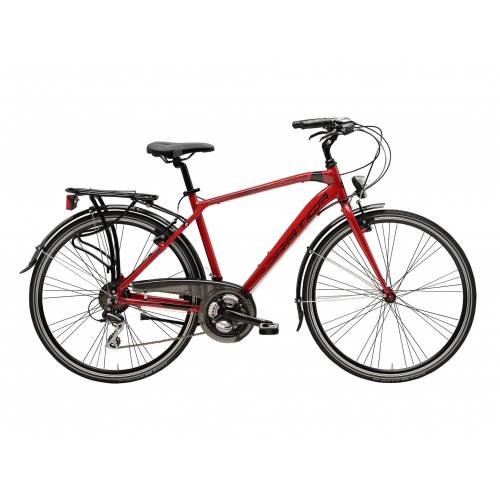 CICLO 28 CITY UOMO TELAIO 45 ALLUMINIO 21 VELOCITA' *ROSSO* - ADRIATICA Boxter HP Man