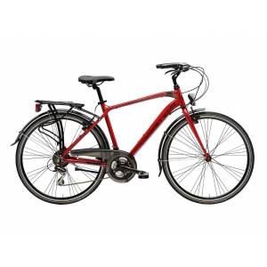 CICLO 28 CITY UOMO TELAIO 50 ALLUMINIO 21 VELOCITA' *ROSSO* - ADRIATICA Boxter HP Man