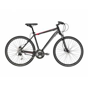 CICLO 28 CITY UOMO TELAIO 50 ALLUMINIO 24 VELOCITA' *NERO OPACO* - ADRIATICA Boxter GS Disc