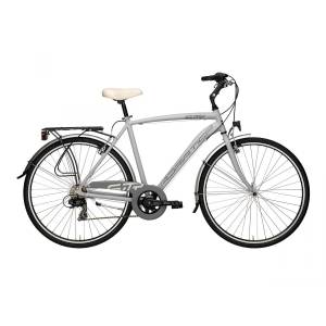 CICLO 28 CITY UOMO TELAIO 55 ALLUMINIO 6 VELOCITA' *GRIGIO* - ADRIATICA  "Sity3"