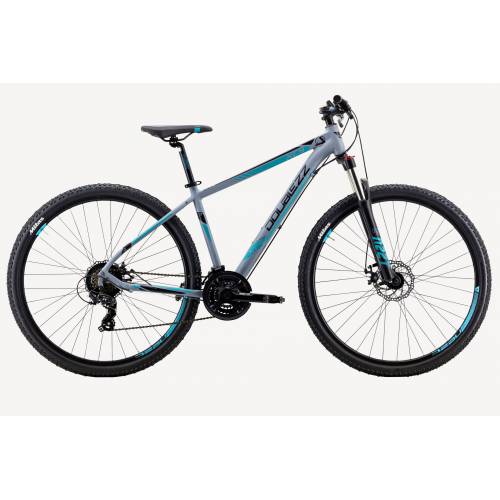 CICLO 29 MTB UOMO TELAIO 48/L ALLUMINIO 21 VELOCITA' FRENI A DISCO IDRAULICI FORCELLA AMMORTIZZATA *NERO VERDE* - DOUBLEZZ Hack