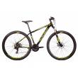 CICLO 29 MTB UOMO TELAIO 52/XL ALLUMINIO 21 VELOCITA'  FRENI A DISCO MECCANICI FORCELLA AMMORTIZZATA *NEROGIALLO" - DOUBLEZZ "H