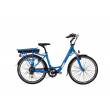 CICLO ELETTRICO DONNA 26 TELAIO 46 ALLUMINIO 7 VELOCITA' *BLU OPACO* - WORLD DIMENSION Crystal