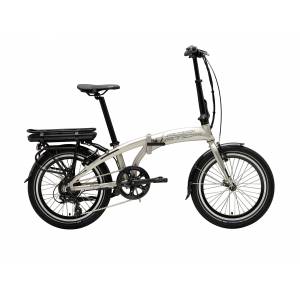 CICLO ELETTRICO UNISEX 20 TELAIO 30 ALLUMINIO 7 VELOCITA' *CHAMPAGNE* - ADRIATICA E-Smile Plus