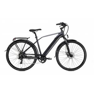 CICLO ELETTRICO UOMO 28 TELAIO 46 ALLUMINIO 7 VELOCITA' *GRIGIO OPACO* - WORLD DIMENSION Haira Man