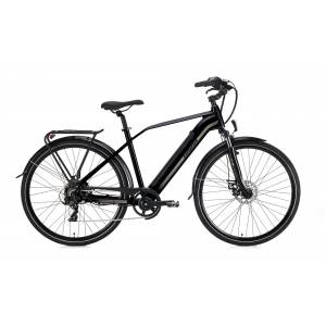 CICLO ELETTRICO UOMO 28 TELAIO 46 ALLUMINIO 7 VELOCITA' *NERO OPACO* - WORLD DIMENSION Haira Man