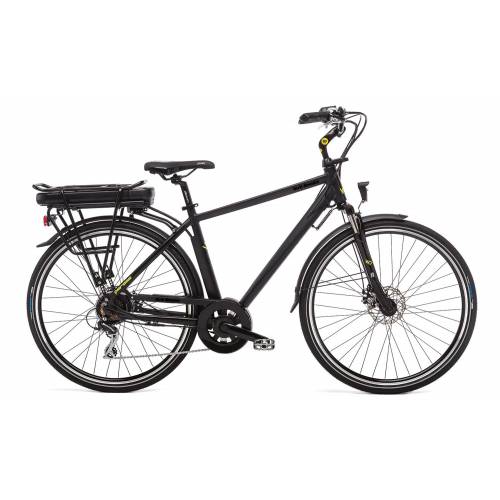 CICLO ELETTRICO UOMO 28 TELAIO 50 ALLUMINIO 7 VELOCITA' *NERO OPACO* - WORLD DIMENSION Perses Man