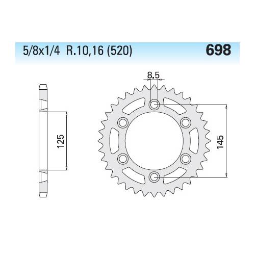 CORONA ART.698  Z.39          AD ESAURIMENTO