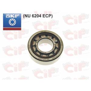 CUSCINETTO 20-47-14 A RULLI - SKF NU 6204-ECP