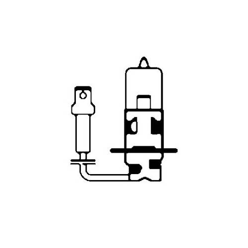 LAMPADA 12V 55W IODIO H3