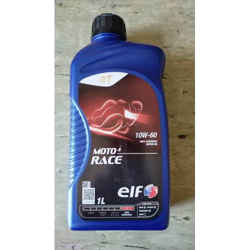 OLIO 10W-60 SINTETICO - ELF MOTO 4 RACE