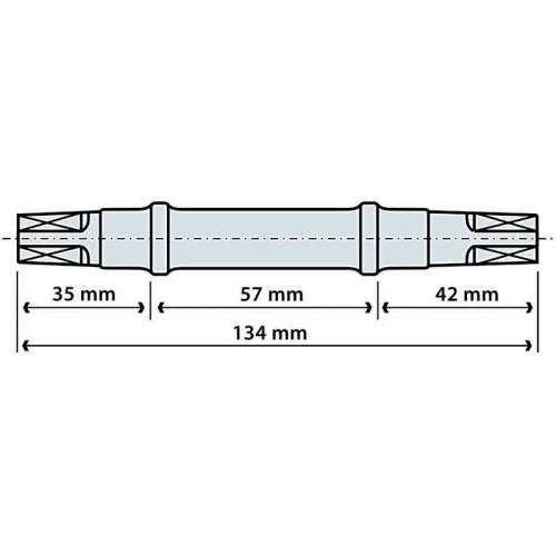 PERNO MOVIMENTO 35x57x42 ATTACCO QUADRO