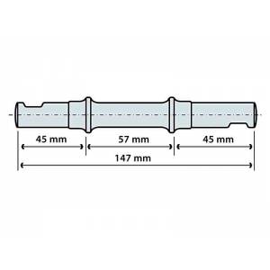 PERNO MOVIMENTO 45x57x45 A CHIAVELLA