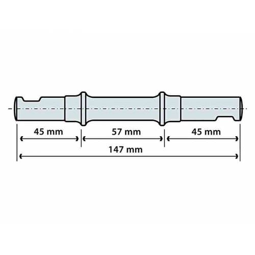 PERNO MOVIMENTO 45x57x45 A CHIAVELLA