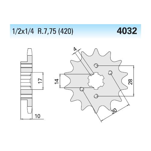 PIGNONE ART.4032  Z.12