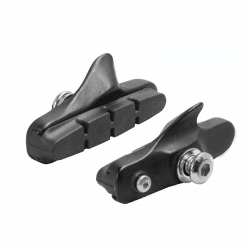 PORTAPATTINI CORSA COMPATIBILI SHIMANO 55mm. *NERO* - ALLIGATOR